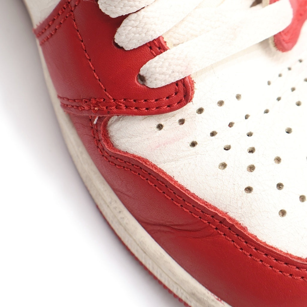 NIKE(ナイキ) AIR JORDAN 1 HIGH OG CHICAGO LOST & FOUND エアジョーダン1 ハイ ロスト アンド ファウンド ハイカットスニーカー レッド/ホワイト US9/27cm DZ5485-612