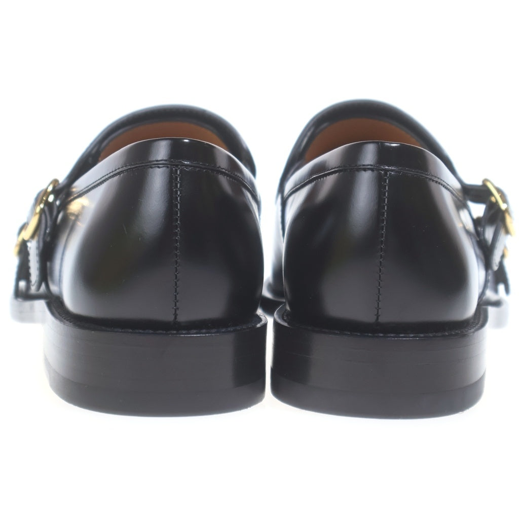 MARNI(マルニ) 25AW Bambi 3.0 ダブルモンク レザー ローファー ブラック MOMS006002