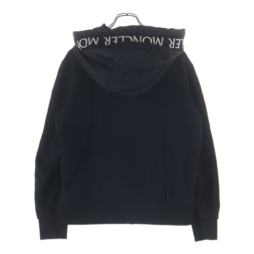 MONCLER(モンクレール) 18AW MAGLIA CARDIGAN ダブルフード ジップアップパーカー ブラック D20918422000 08451
