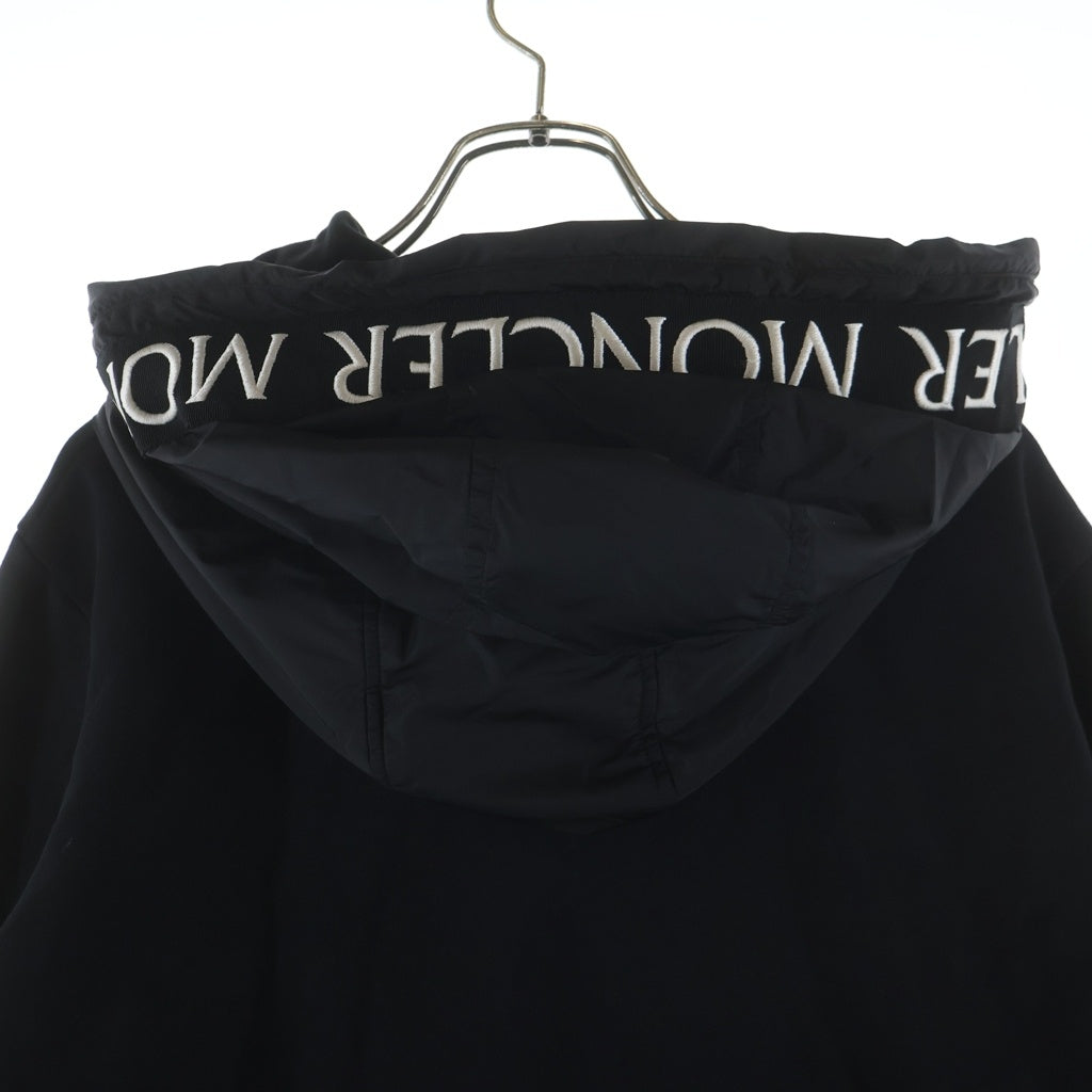 MONCLER(モンクレール) 18AW MAGLIA CARDIGAN ダブルフード ジップアップパーカー ブラック D20918422000 08451