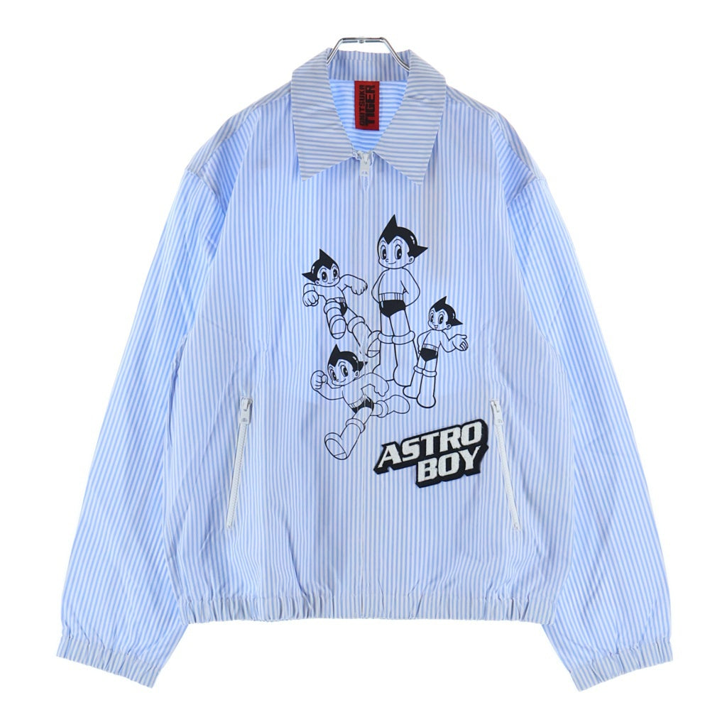 Onitsuka Tiger(オニツカタイガー) ×鉄腕アトム 75th Shirts 75周年記念 長袖シャツジャケット ホワイト/ブルー 2183B288