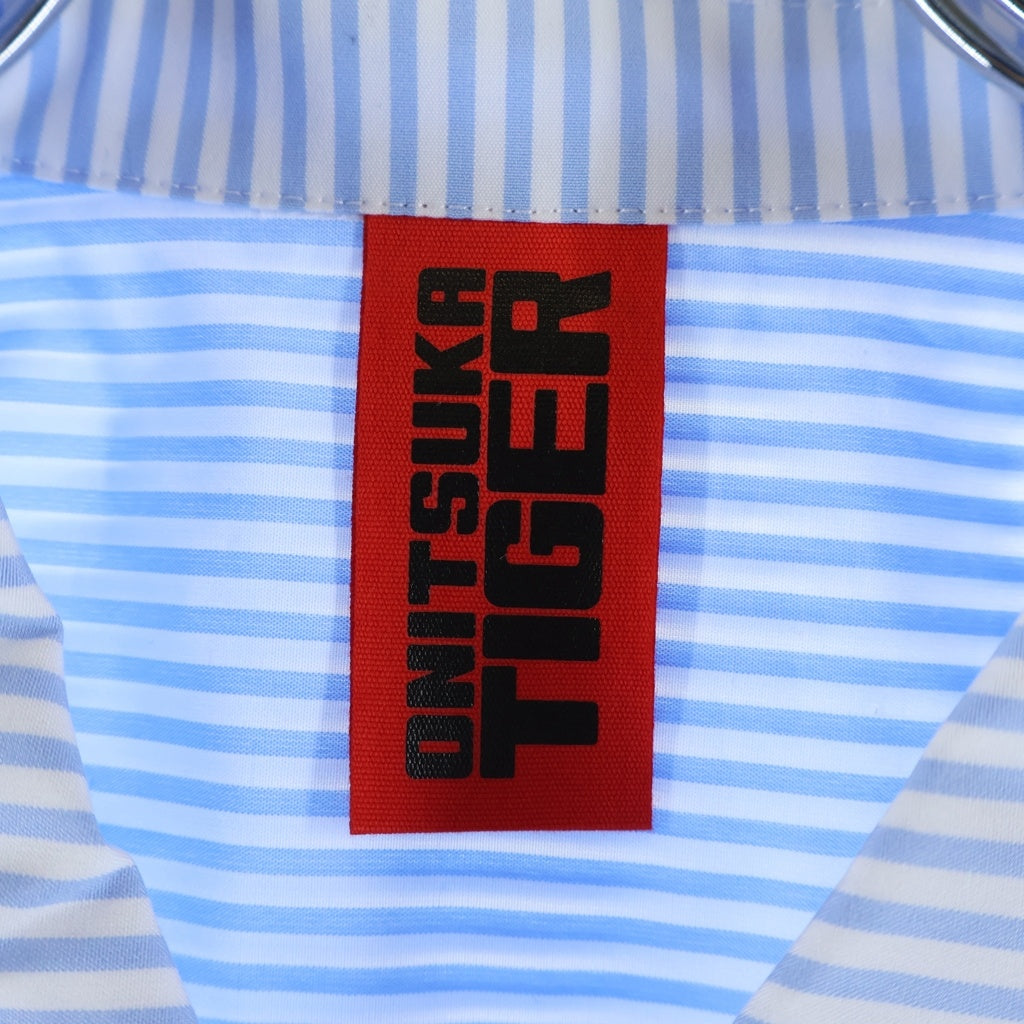 Onitsuka Tiger(オニツカタイガー) ×鉄腕アトム 75th Shirts 75周年記念 長袖シャツジャケット ホワイト/ブルー 2183B288