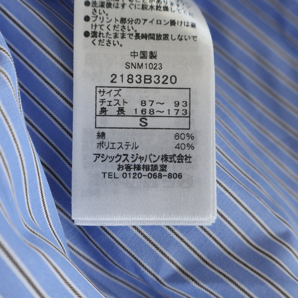 Onitsuka Tiger(オニツカタイガー) ×鉄腕アトム 75th Shirts 75周年記念 長袖シャツ ホワイト/ブルー 2183B320