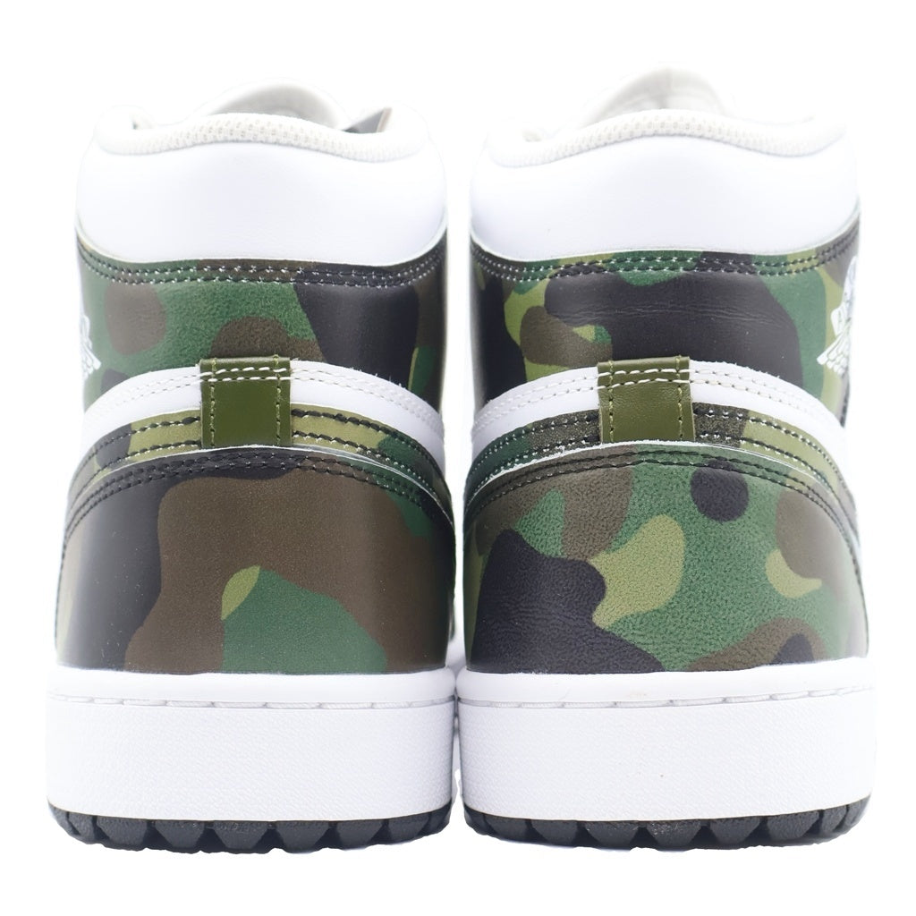 NIKE(ナイキ) AIR JORDAN 1 HIGH GOLF DQ0660-300 エアジョーダン1 ゴルフ ハイカットスニーカー グリーン/ホワイト US12/30.0m