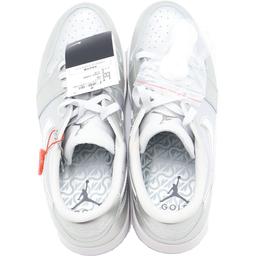 NIKE(ナイキ) AIR JORDAN 1 LOW GOLF NRG GIFT GIVING FD6848-001 エアジョーダン1 ゴルフ ギフト ギビング ローカットスニーカー シルバー US12/30.0cm