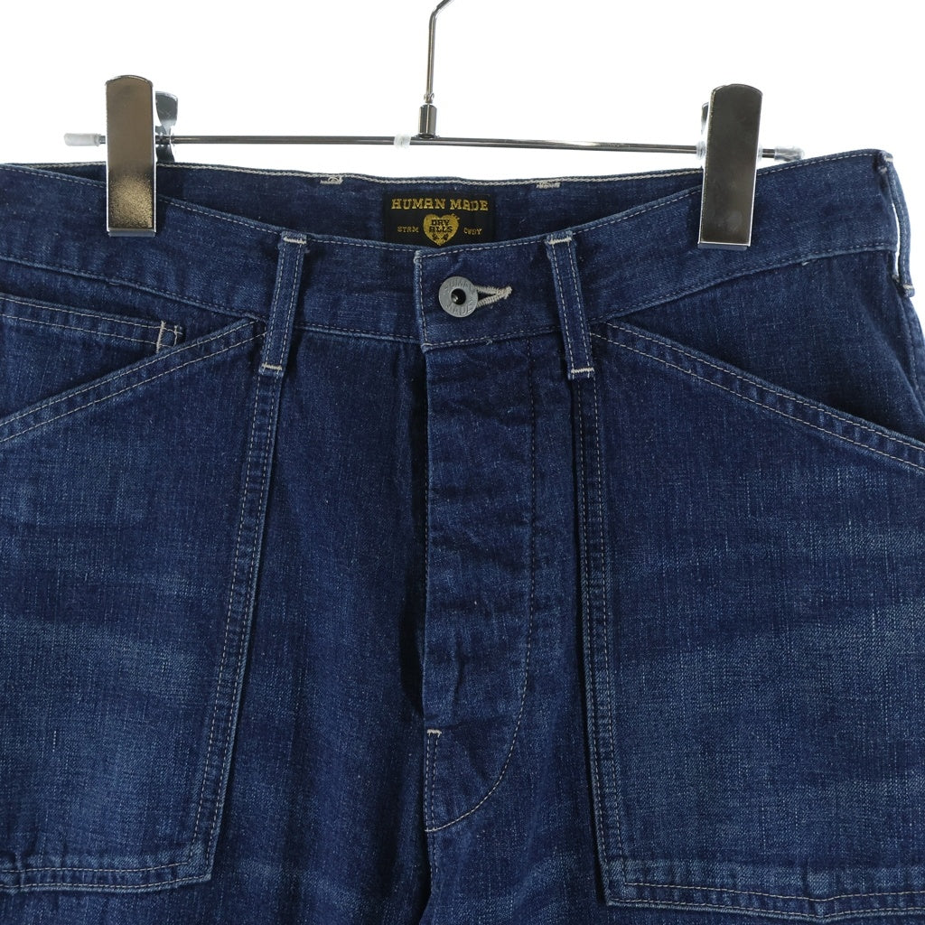HUMAN MADE(ヒューマンメイド) Baggy Denim Pants バギーデニム パンツ インディゴ HM28PT002