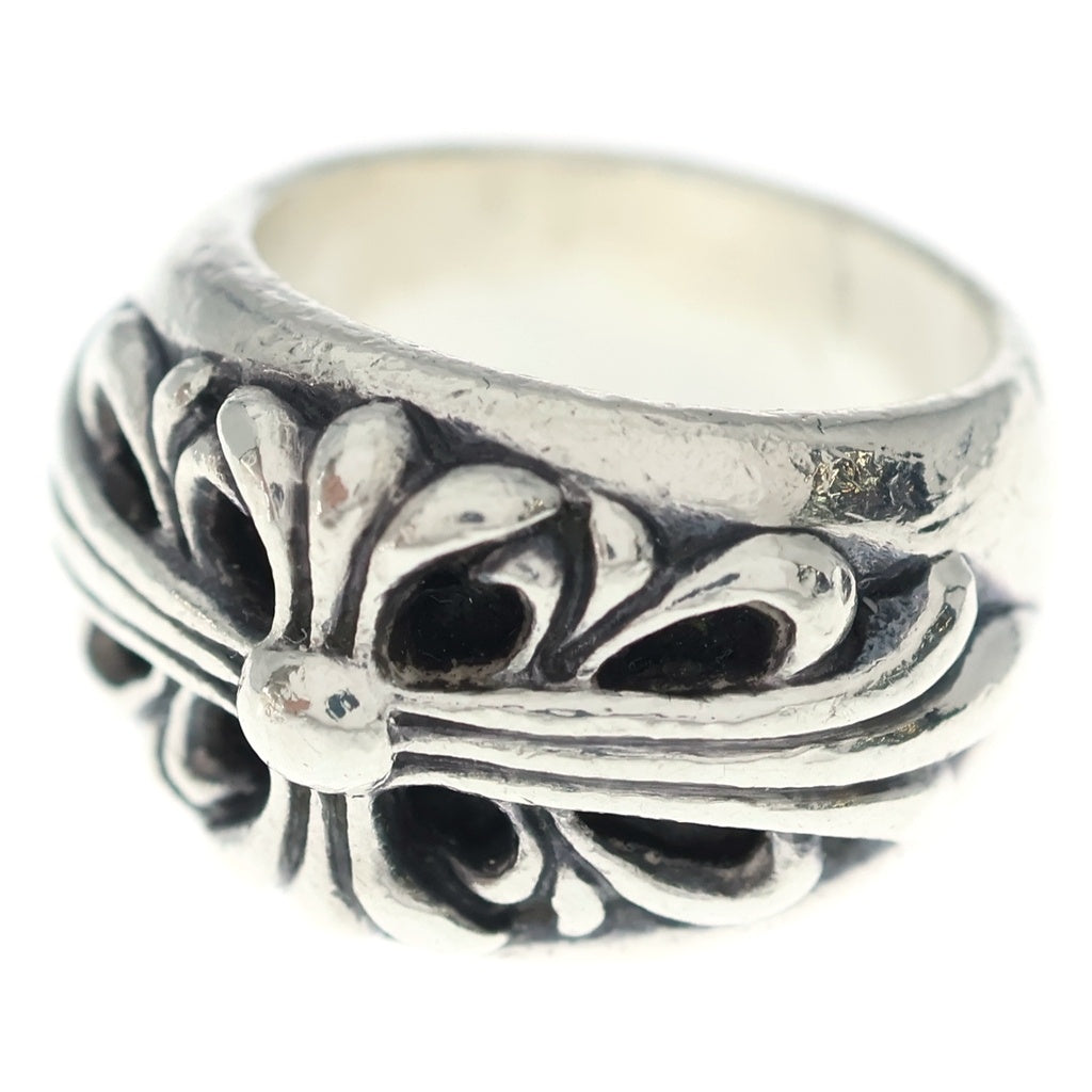 CHROME HEARTS(クロムハーツ) FLRL CRS フローラルクロス リング シルバー BCA346