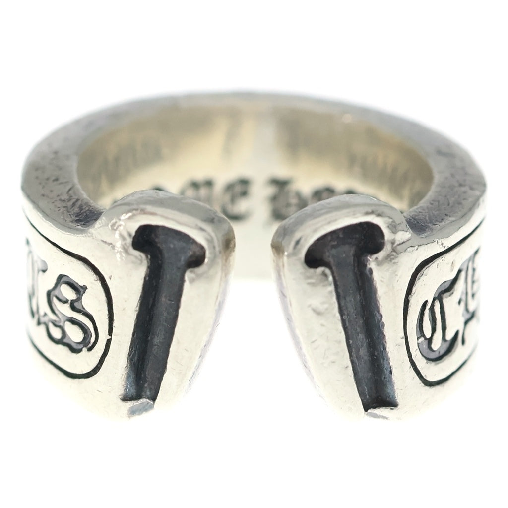 CHROME HEARTS(クロムハーツ) LG SCROLL LABEL ラージスクロールラベル リング シルバーBCA383