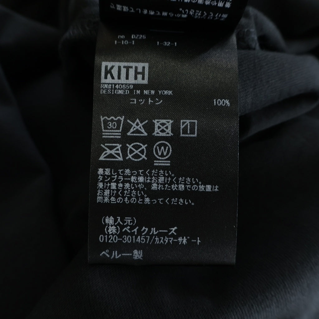 KITH(キス) Pegasus Tee ペガサスフロントプリント クルーネック 半袖Tシャツ ブラック 25-073-060-0088-1-0
