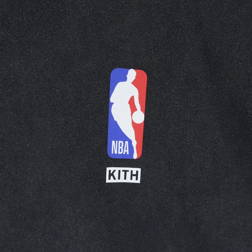 KITH(キス) New York Knicks Classic Vintage Tee ニューヨーク ニックス クルーネック半袖Tシャツ ブラック KHM032928