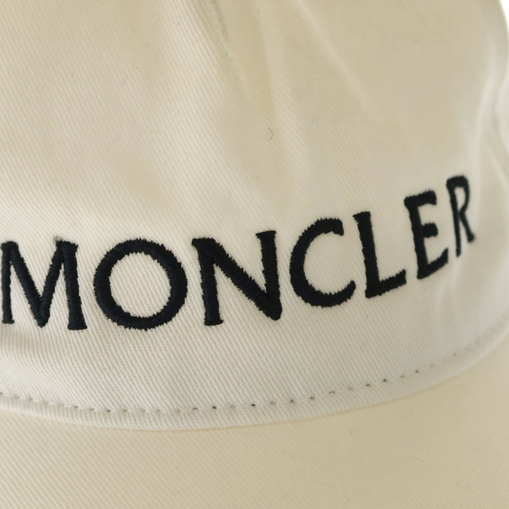 MONCLER(モンクレール) 19SS BERRETTO BASEBALL CAP ベレット ベースボールキャップ ホワイト E10930091750 V0006