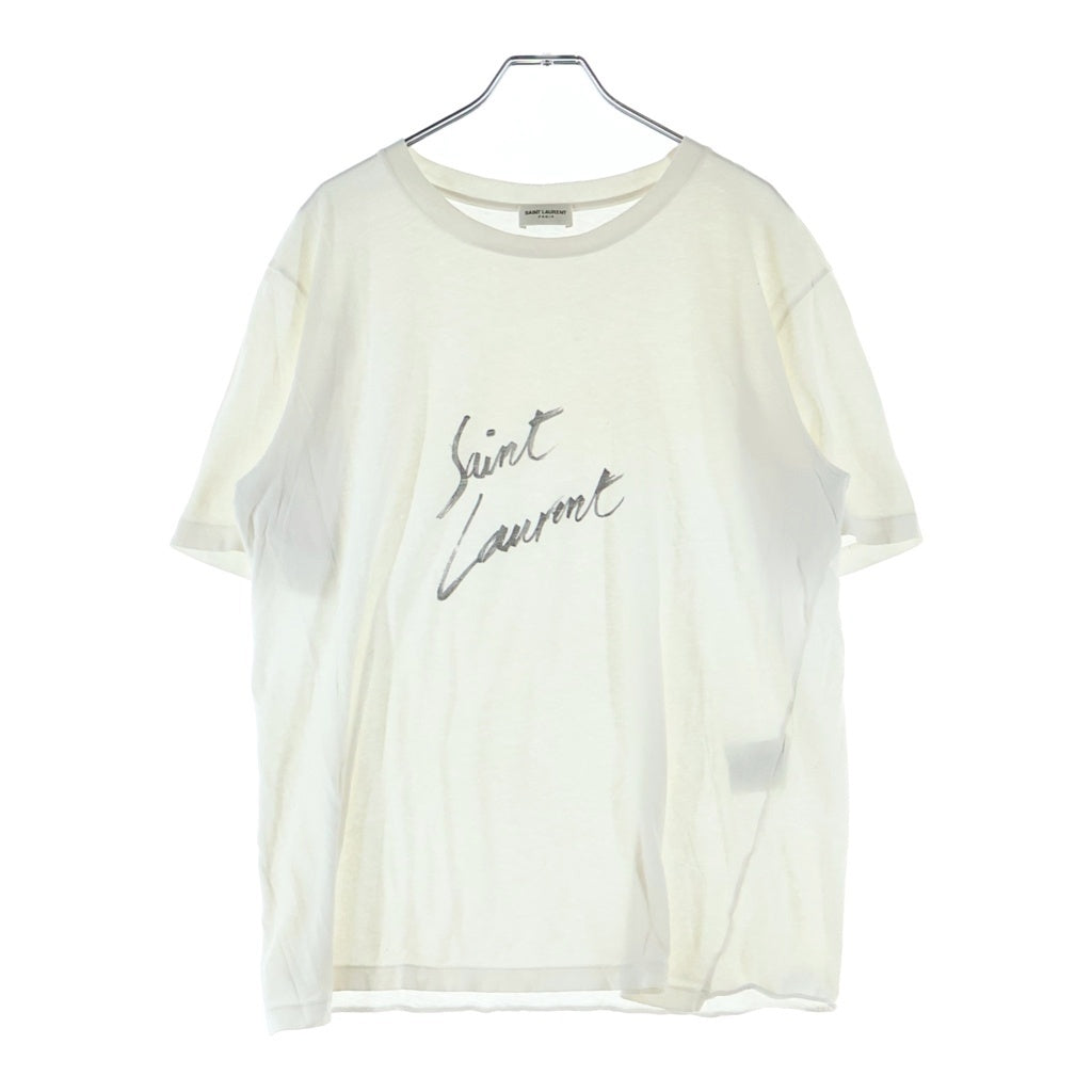 SAINT LAURENT PARIS(サンローランパリ) シグネチャーロゴプリント 