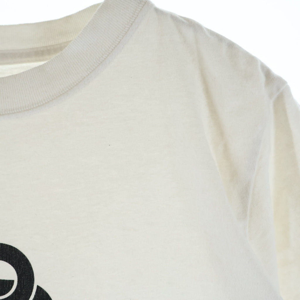 BALENCIAGA(バレンシアガ) BBロゴプリント クルーネック 半袖Tシャツ ホワイト レディース 578133 TEV48