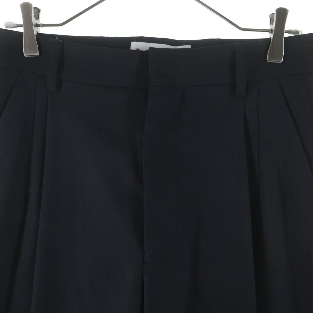 LOEWE(ロエベ) ウール スラックスパンツ ブラック Q825Y04X05