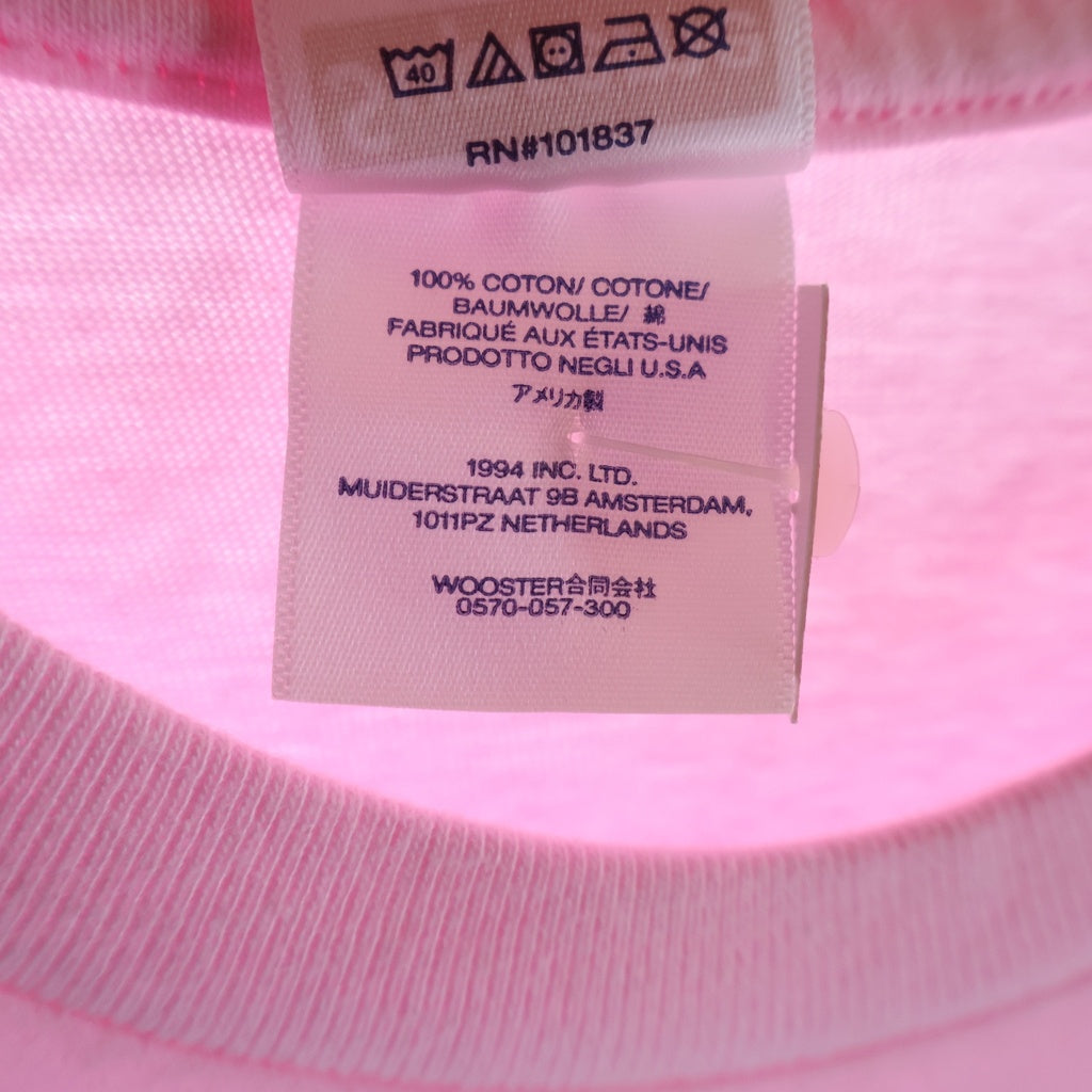 SUPREME(シュプリーム) 23AW Banner S/S TEE バナー 半袖 クルーネック Tシャツ ピンク