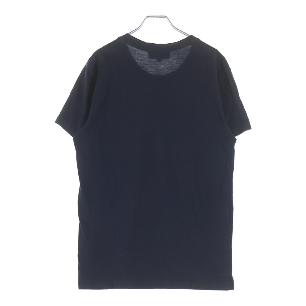 BURBERRY(バーバリー) フロントロゴ刺繍 クルーネック 半袖Tシャツ ネイビー 8002954/68E