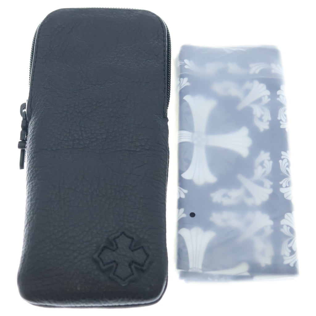 CHROME HEARTS(クロムハーツ) DOOABLE サイドダガー装飾 スクエア サングラス ブラウン/ゴールド