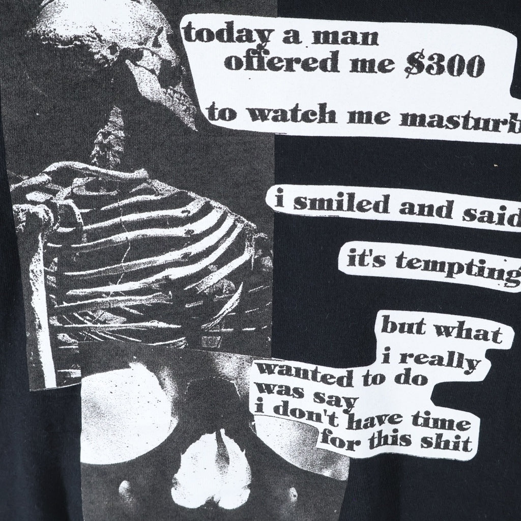 SUPREME(シュプリーム) 25SS Anatomy Tee フロントプリント クルーネック 半袖Tシャツ ブラック