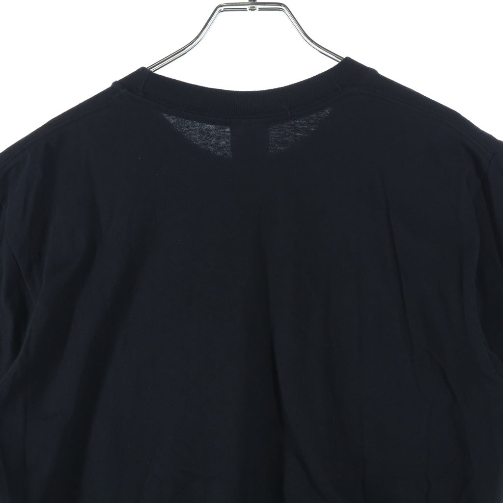 SUPREME(シュプリーム) 24AW ×MARTINE ROSE マーティンローズ フロントプリント クルーネック 半袖Tシャツ ブラック