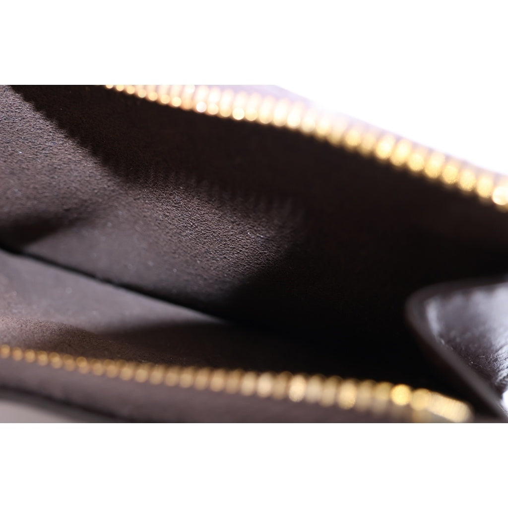AMIRI(アミリ) QUAD MA ZIP CARD HOLDER フラグメントケース コインケース ブラウン SRAMACCO1011