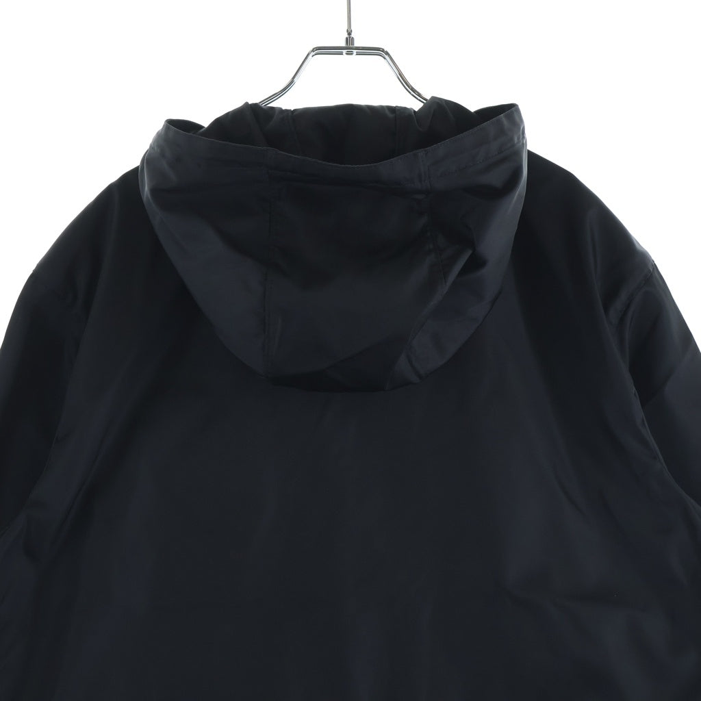 PRADA(プラダ) RE-NYLON リナイロン 三角ロゴプレート マウンテンパーカー ジップアップジャケット ブルゾン ブラック SGB685 S211 1WQ8