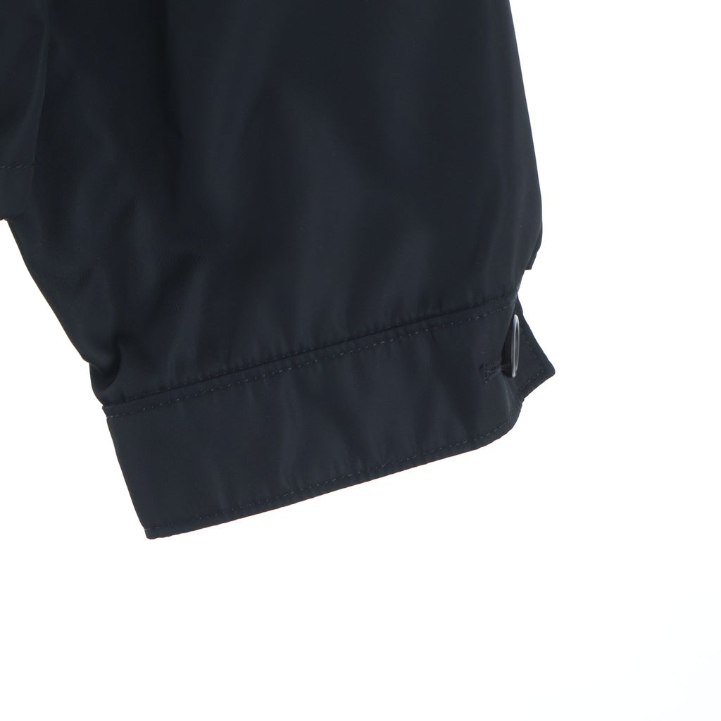PRADA(プラダ) RE-NYLON リナイロン 三角ロゴプレート マウンテンパーカー ジップアップジャケット ブルゾン ブラック SGB685 S211 1WQ8