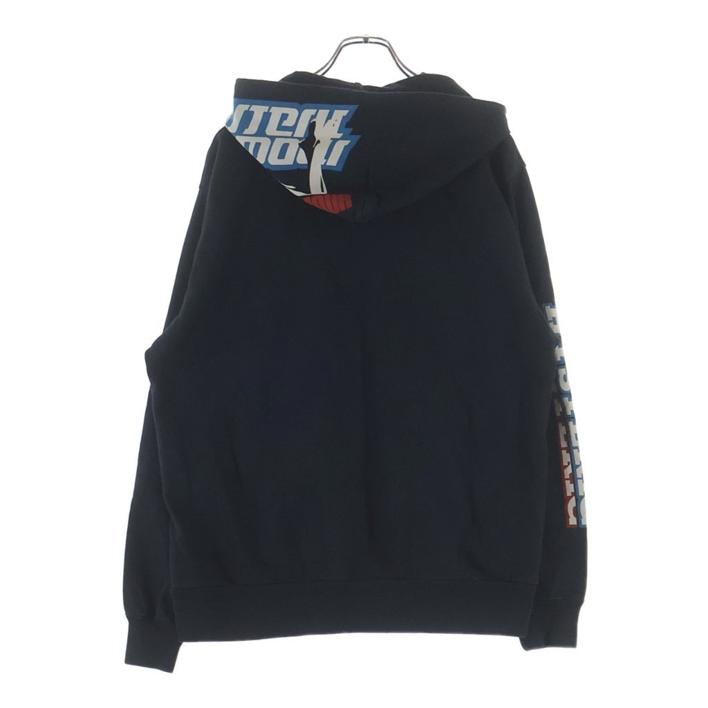 HYSTERIC GLAMOUR(ヒステリックグラマー) 24SS HG BOX LOGOS HGボックスロゴ フルジップ パーカー ブラック 02241CF02