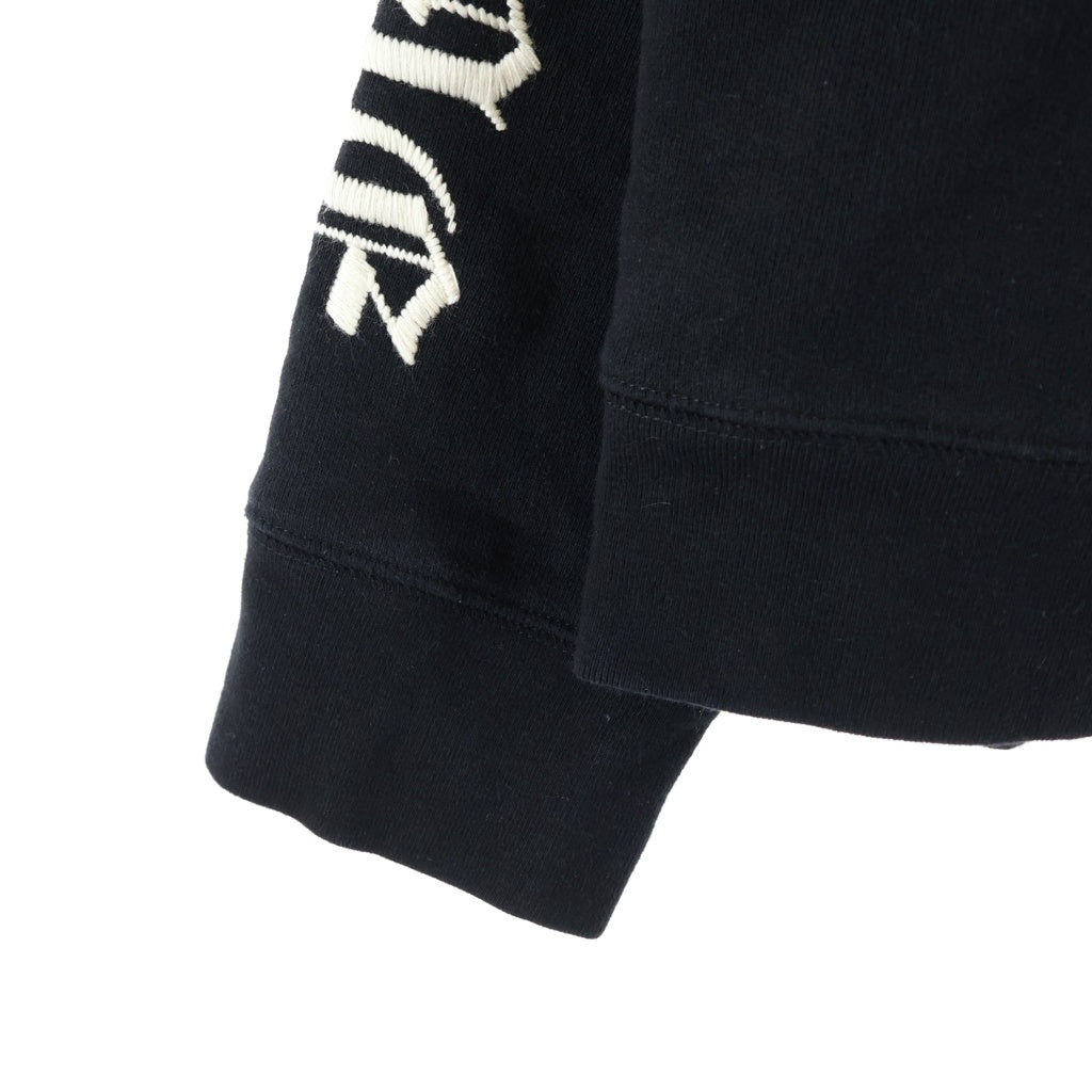CHROME HEARTS(クロムハーツ) YNOT SLO RIDE SWEATSHIRT ワイノットスロースライド ロゴ刺繍スウェットトレーナー ブラック