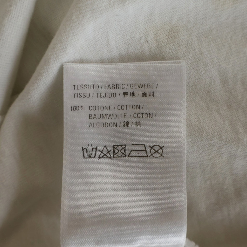 BALENCIAGA(バレンシアガ) フロントペイントロゴ クルーネック 半袖Tシャツ ホワイト 583212 TFV63