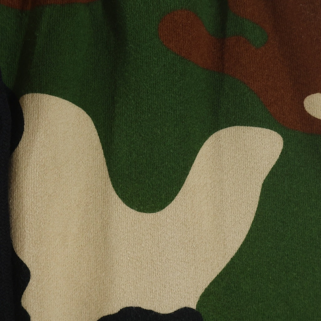 CHROME HEARTS(クロムハーツ) ×MATTY BOY CAMO CARGO SWEATPANTS マッティボーイ カモ柄 クロスボール装飾 スウェット カーゴパンツ カーキ