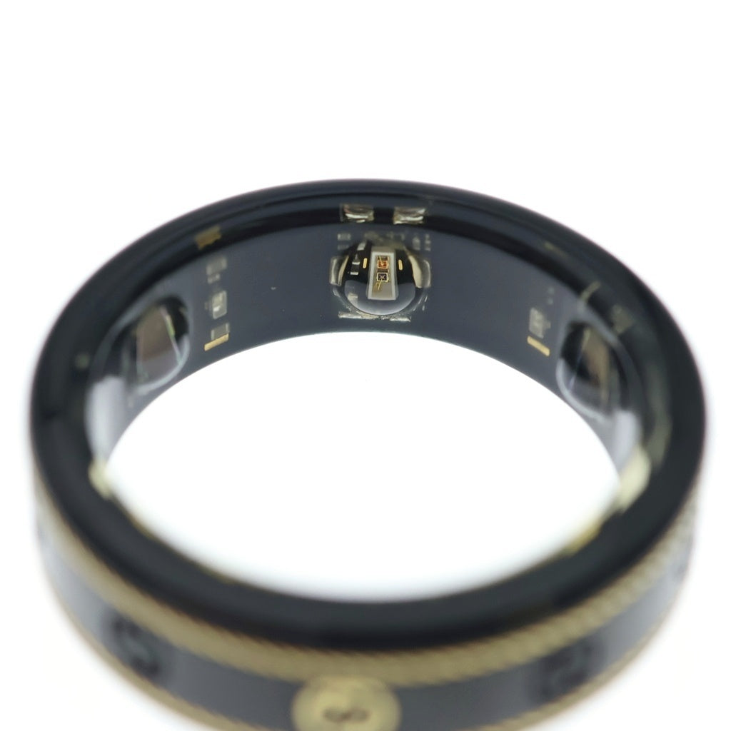 GUCCI(グッチ) ×OURA インターロッキングG スマートリング ブラック 705220