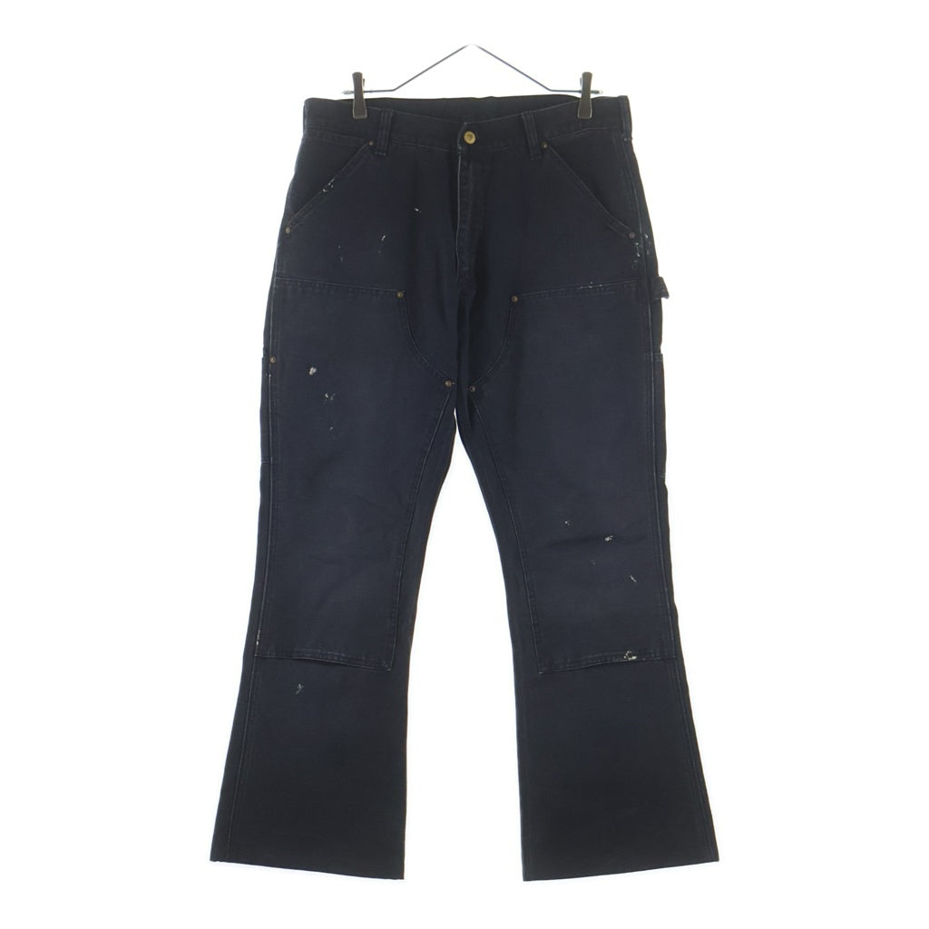 SAINT MICHAEL(セントマイケル) 25SS DOUBLE KNEE PANTS ダブルニー デンム パンツ ブラック SM-HR8-0000-065