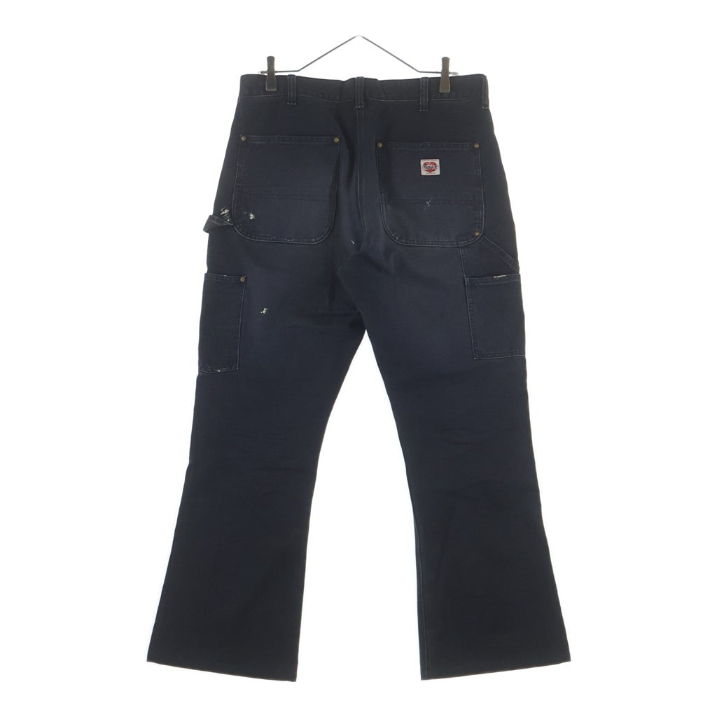 SAINT MICHAEL(セントマイケル) 25SS DOUBLE KNEE PANTS ダブルニー デンム パンツ ブラック SM-HR8-0000-065