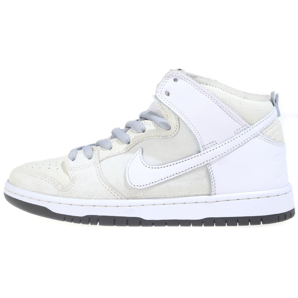 NIKE SB(ナイキエスビー) ×ANTIHERO DUNK HIGH QS WHITE アンタイヒーロー ダンク ハイカットスニーカー ホワイト HM5837-100 US9/27cm