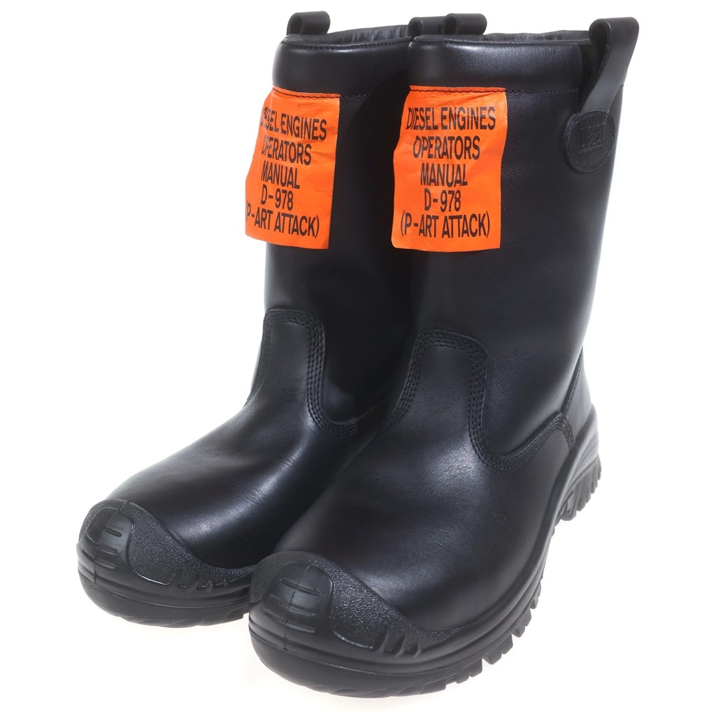 DIESEL(ディーゼル) H-WOODKUT CH ワークブーツ ブラック Y02705 PR030