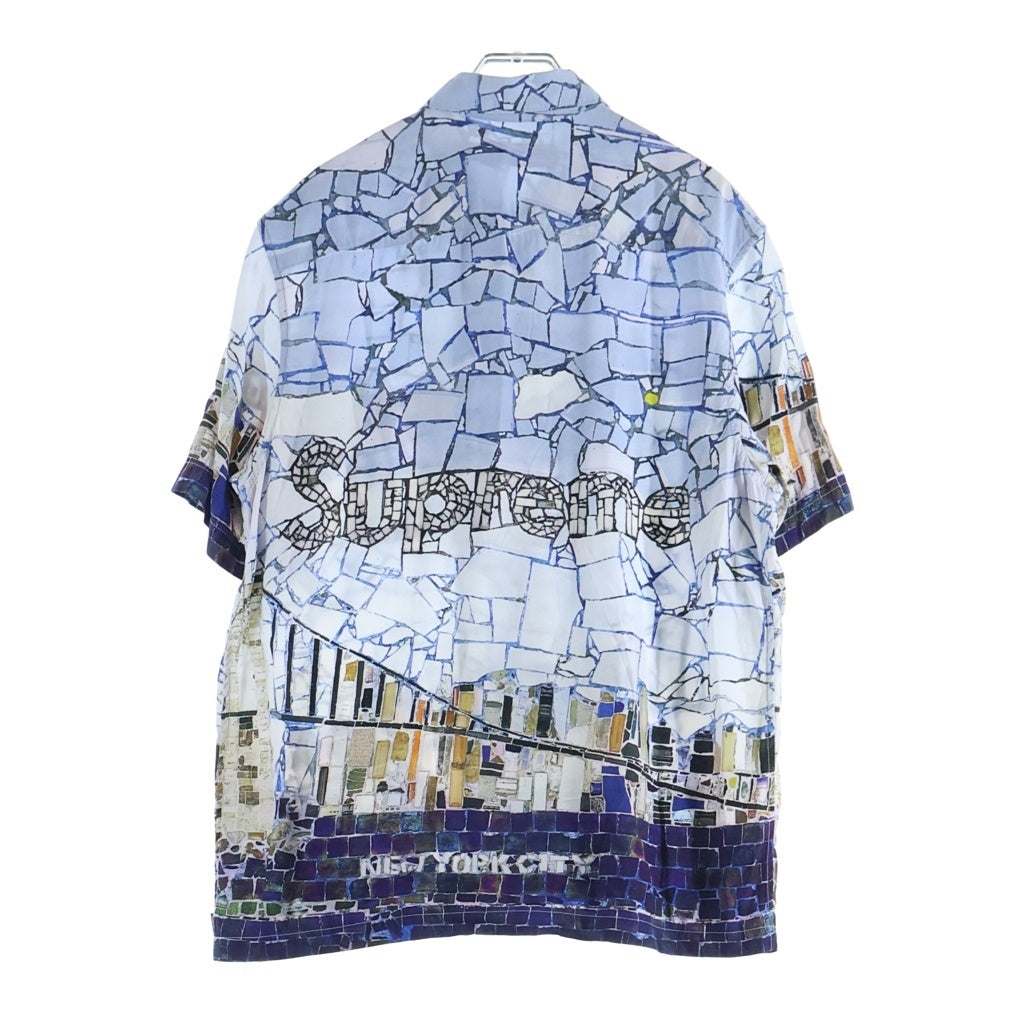 SUPREME(シュプリーム) 24SS Mosaic S/S Shirts モザイク 半袖シャツ ホワイト