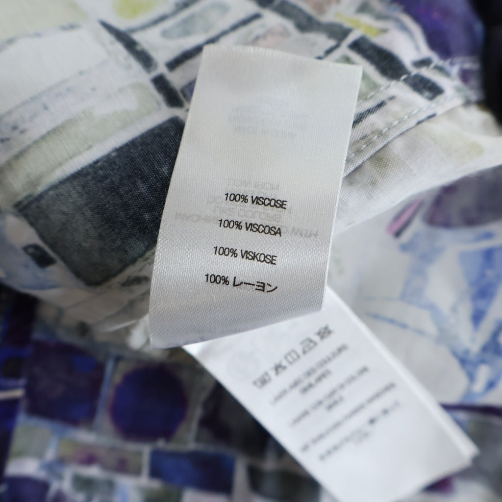 SUPREME(シュプリーム) 24SS Mosaic S/S Shirts モザイク 半袖シャツ ホワイト