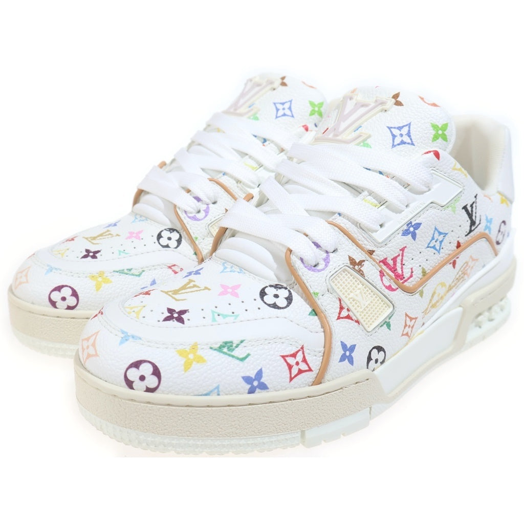 LOUIS VUITTON(ルイヴィトン) ×TM LVトレーナー 村上隆 モノグラム ローカットスニーカー ホワイト 1AGZDL