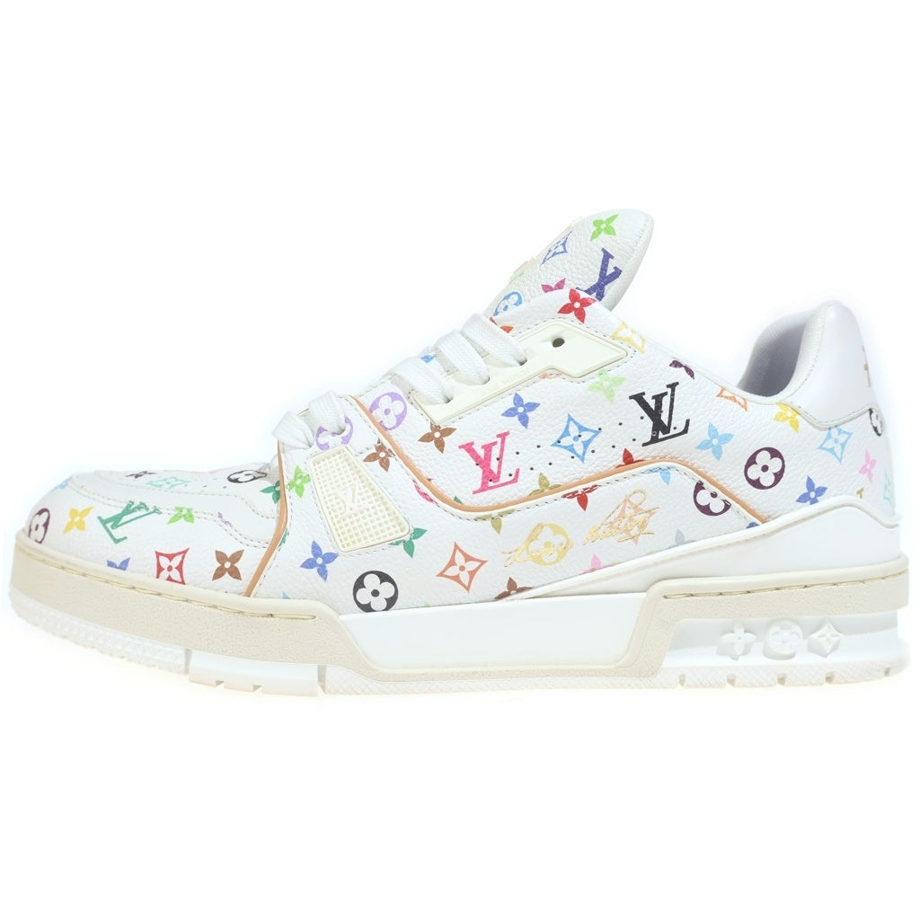 LOUIS VUITTON(ルイヴィトン) ×TM LVトレーナー 村上隆 モノグラム ローカットスニーカー ホワイト 1AGZDL