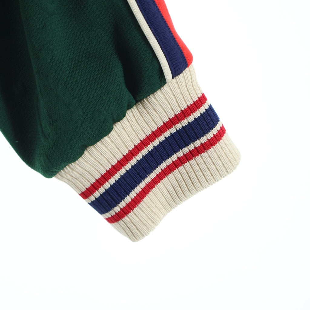 GUCCI(グッチ) GG柄 ジャガード ジップアップトラックジャケット グリーン 662270 XJDE9