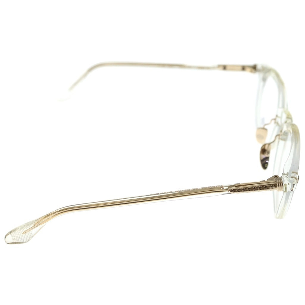 CHROME HEARTS(クロムハーツ) JUST IN-A アイウェア サングラス 眼鏡 クリア/ゴールド