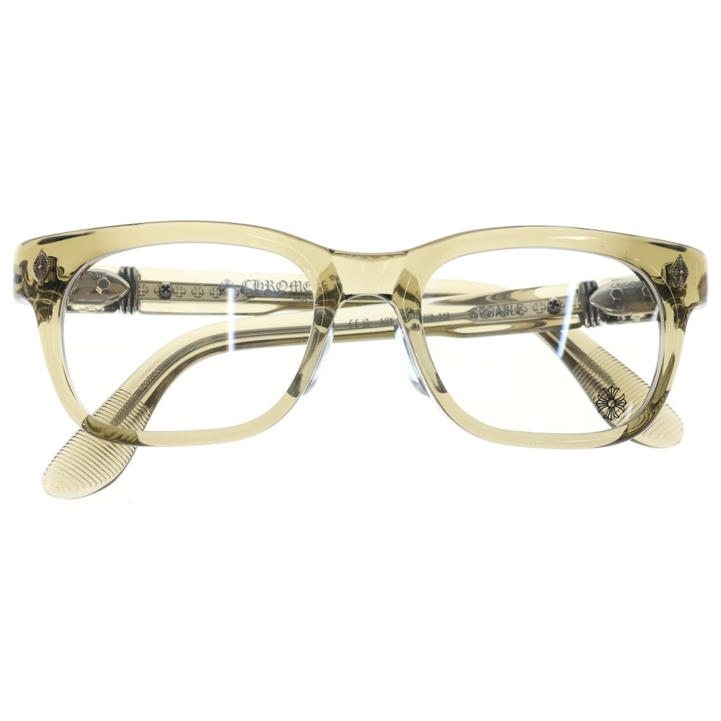 CHROME HEARTS(クロムハーツ) DOOABLE サイドダガー装飾 スクエア サングラス クリア