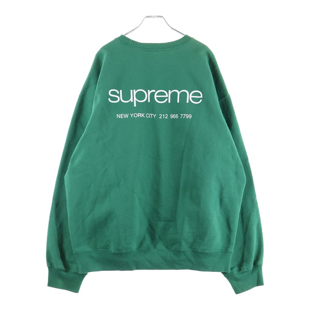 SUPREME(シュプリーム) 23AW NYC Crewneck ニューヨークシティ クルー 