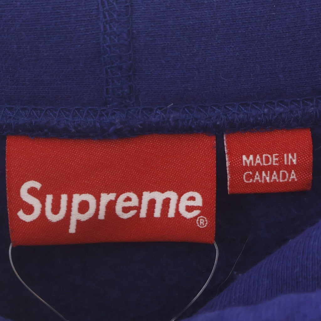 SUPREME(シュプリーム) 22SS Stars Arc Hooded Sweatshirt スターズアーチロゴスタッズ プルオーバーパーカー ブルー