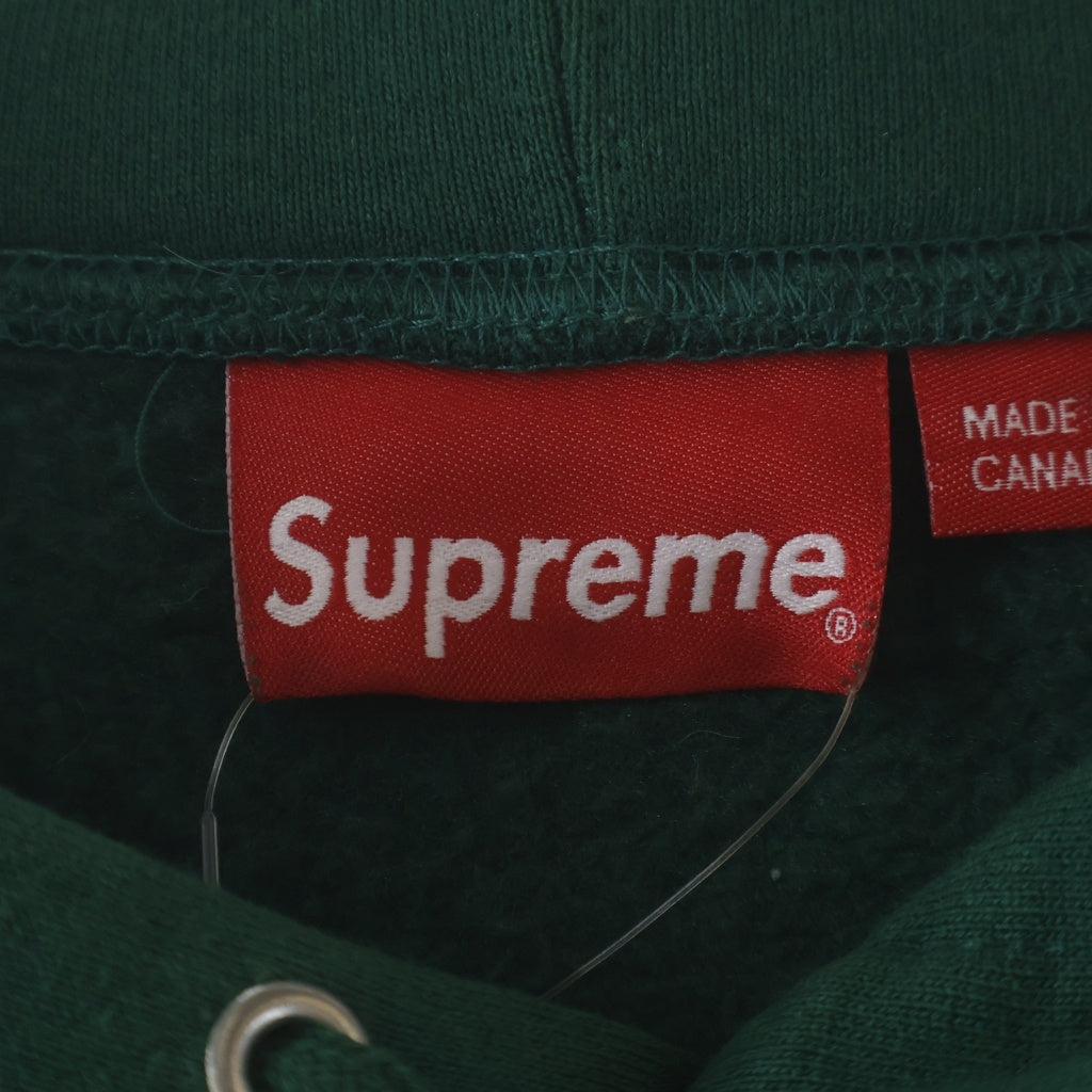 SUPREME(シュプリーム) 22AW S Logo Hooded Sweatshirt Sツノロゴプルオーバーパーカー グリーン