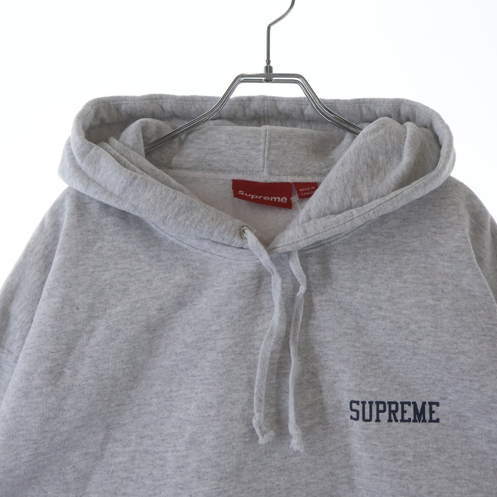 SUPREME(シュプリーム) 24AW On God Hooded Sweatshirt オンゴッド バックプリントプルオーバーパーカー グレー