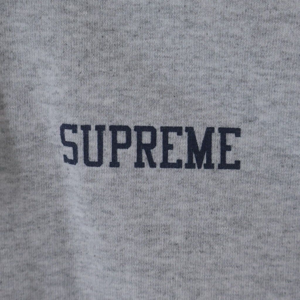 SUPREME(シュプリーム) 24AW On God Hooded Sweatshirt オンゴッド バックプリントプルオーバーパーカー グレー
