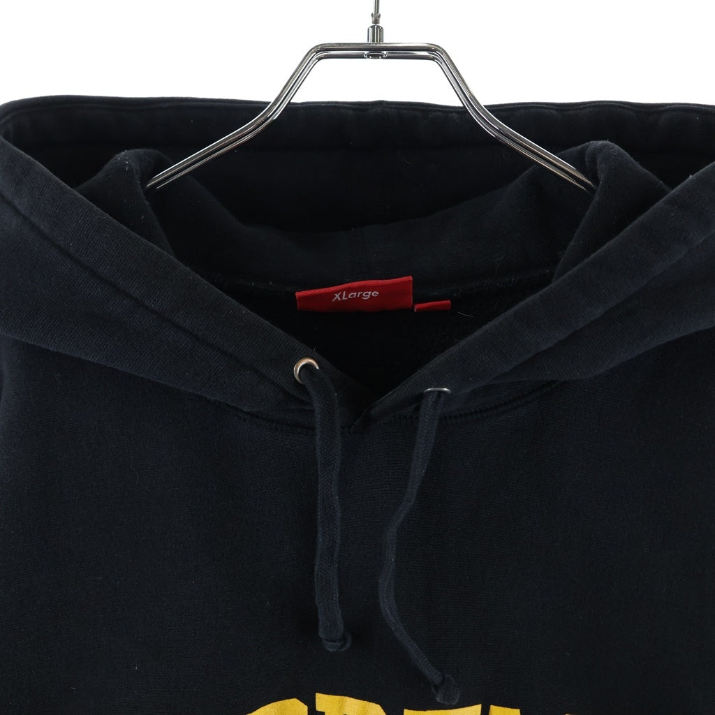SUPREME(シュプリーム) 23AW Varsity Hooded Sweatshirt ヴァーシティフーデッド プルオーバーパーカー ブラック