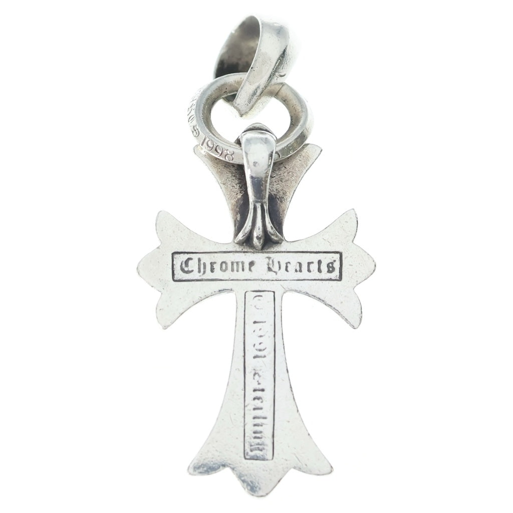CHROME HEARTS(クロムハーツ) CH CRS SML W/BALE Wベイル スモールCHクロス ペンダントトップ シルバー BCA218