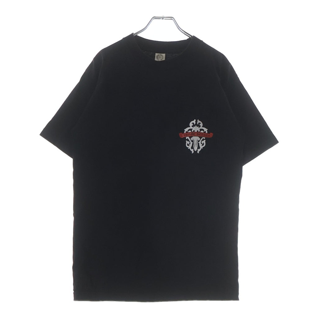 CHROME HEARTS(クロムハーツ) OLD DAGGER TOKYO TEE フロントダガープリント 東京限定 クルーネック 半袖Tシャツ ブラック